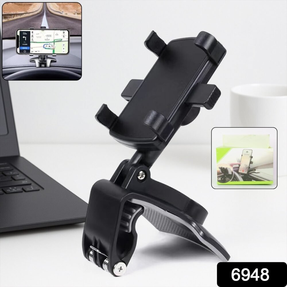 Universal Mobile Phone Holder – Secure Clip with 360° Rotation