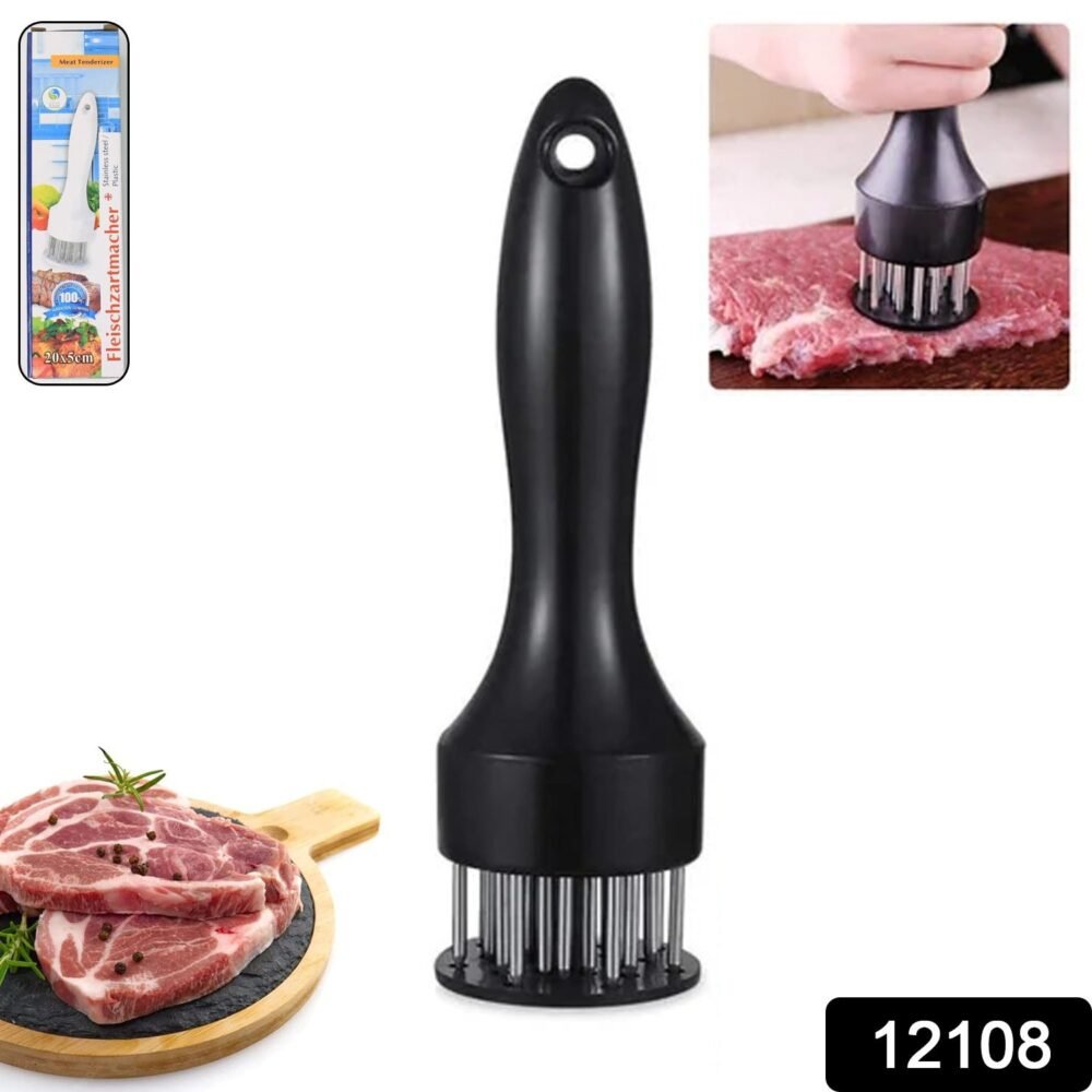 315_a888fe72-c33d-482f-962a-8894a5f00cec.jpg Meat Tenderizer Tool ñ Stainless Steel Needle for Juicier Meats | ToolMate Pro