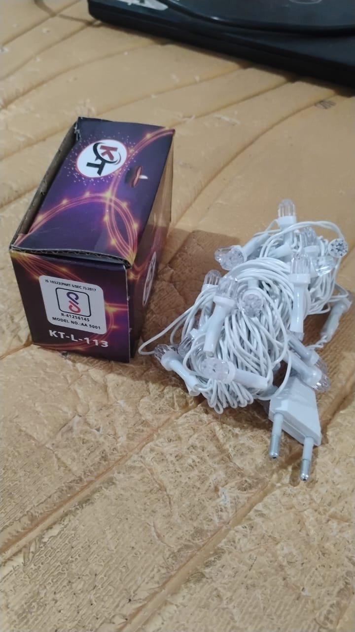 Multi-Color LED Decorative String Light – 8 Meter Festive Lighting