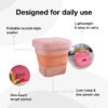 Portable Washing Machine ñ Foldable Mini Washer | Velvet Wipe