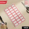 37718026-400Pc-DD_19052-4-Av-Sv.jpg Self-Adhesive Label Stickers – 50 Red & White Sheets for Easy Organization
