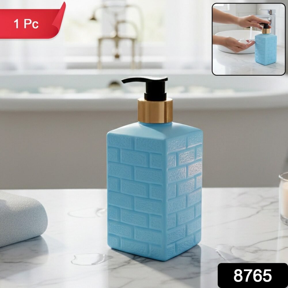 Plastic Soap Dispenser – Leak-Resistant & Refillable Pump Bottle