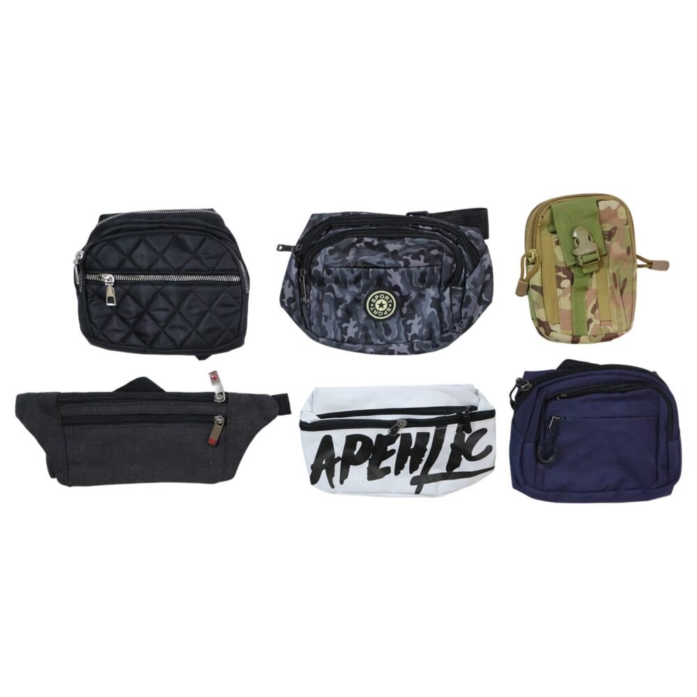 Multipurpose Waist Bag – Lightweight Travel Fanny Pack with Zipper