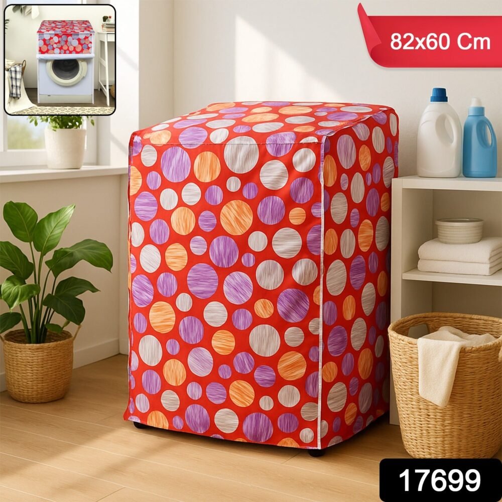 Washing Machine Cover Waterproof – Dustproof Protection 82x60 cm