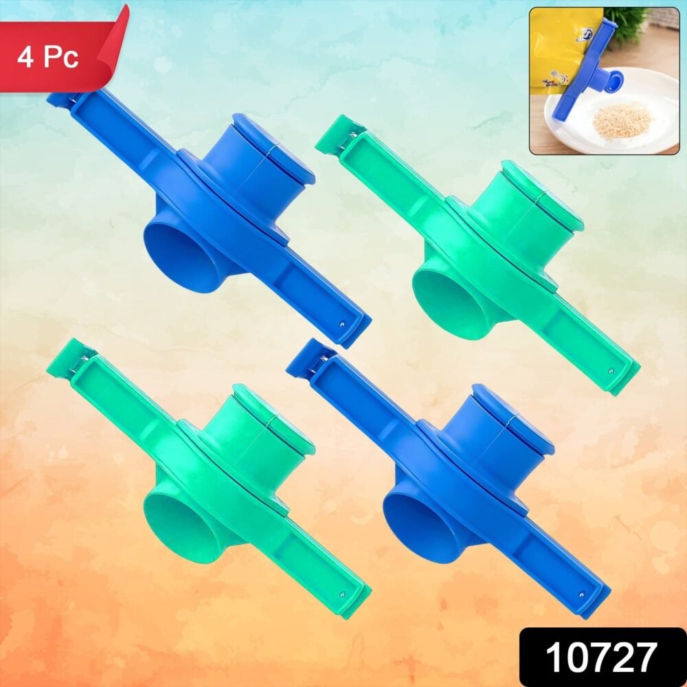 44e60be9-defa-4c19-b596-0c83962e8d68.jpg Food Pouch Sealer Clip – 4 Pc Set with Pour Spout