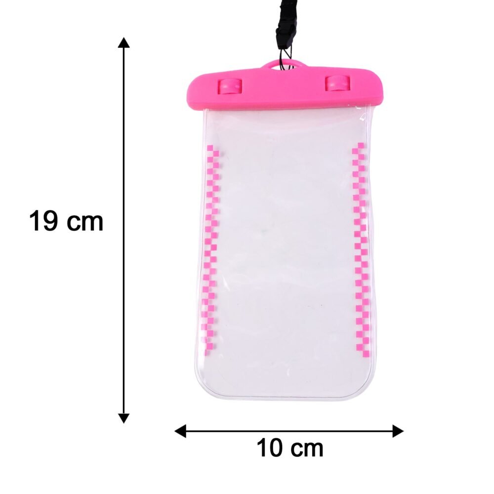 4905_size.jpg Waterproof Mobile Pouch Cover – Transparent & Secure with Lanyard