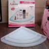 4a468b6f-afa6-4c17-a918-769c0840d76c.jpg Plastic Corner Shelf Set ñ 3 Pcs Wall Mounted | Bathora