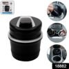 Car Ashtray with Lid & Blue LED Light – Portable Smokeless Design
