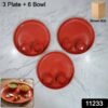 Multipurpose Serving Plate and Bowl Set – Durable & Stylish for Daily Use