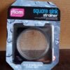 Stainless Steel Sink Strainer – Rustproof Square Filter