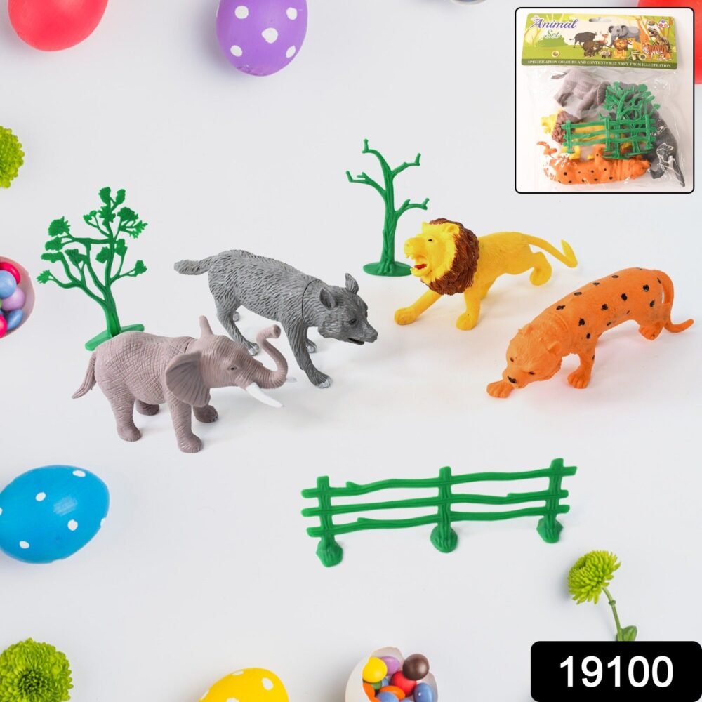 575.jpg Wild Animal Toy Set for Kids – Educational Safari Play Pack