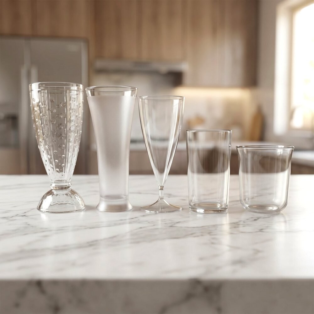 Unbreakable Plastic Drinking Glass – Stylish & Long-lasting Drinkware