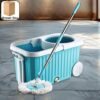 Spin Mop – 360° Rotating Stainless Steel Spinner for Deep Cleaning