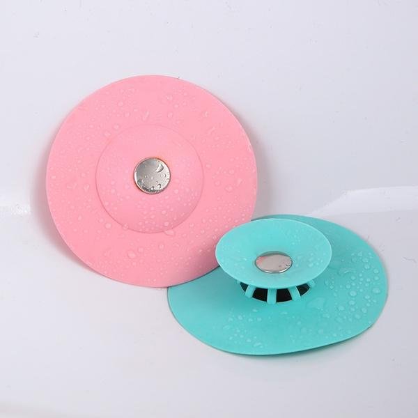 60519e8c7164f0e867005df5-11-large_b4d3ddff-9937-4079-9e3e-33579190ba98.jpg Silicone Sink Strainer & Sealer Cover – Durable & Easy Clean