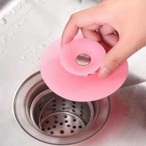 Silicone Sink Strainer & Sealer Cover – Durable & Easy Clean
