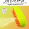 Cat Steamy Brush – 3-in-1 Pet Grooming & Hair Removal Tool