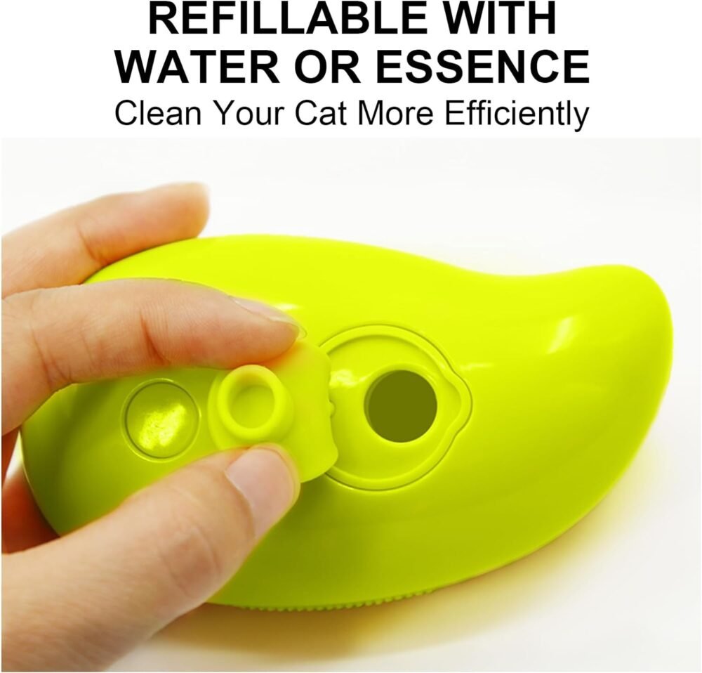 Cat Steamy Brush – 3-in-1 Pet Grooming & Hair Removal Tool