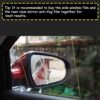 Anti-Fog Rearview Mirror Film – HD Clear Protective Sticker