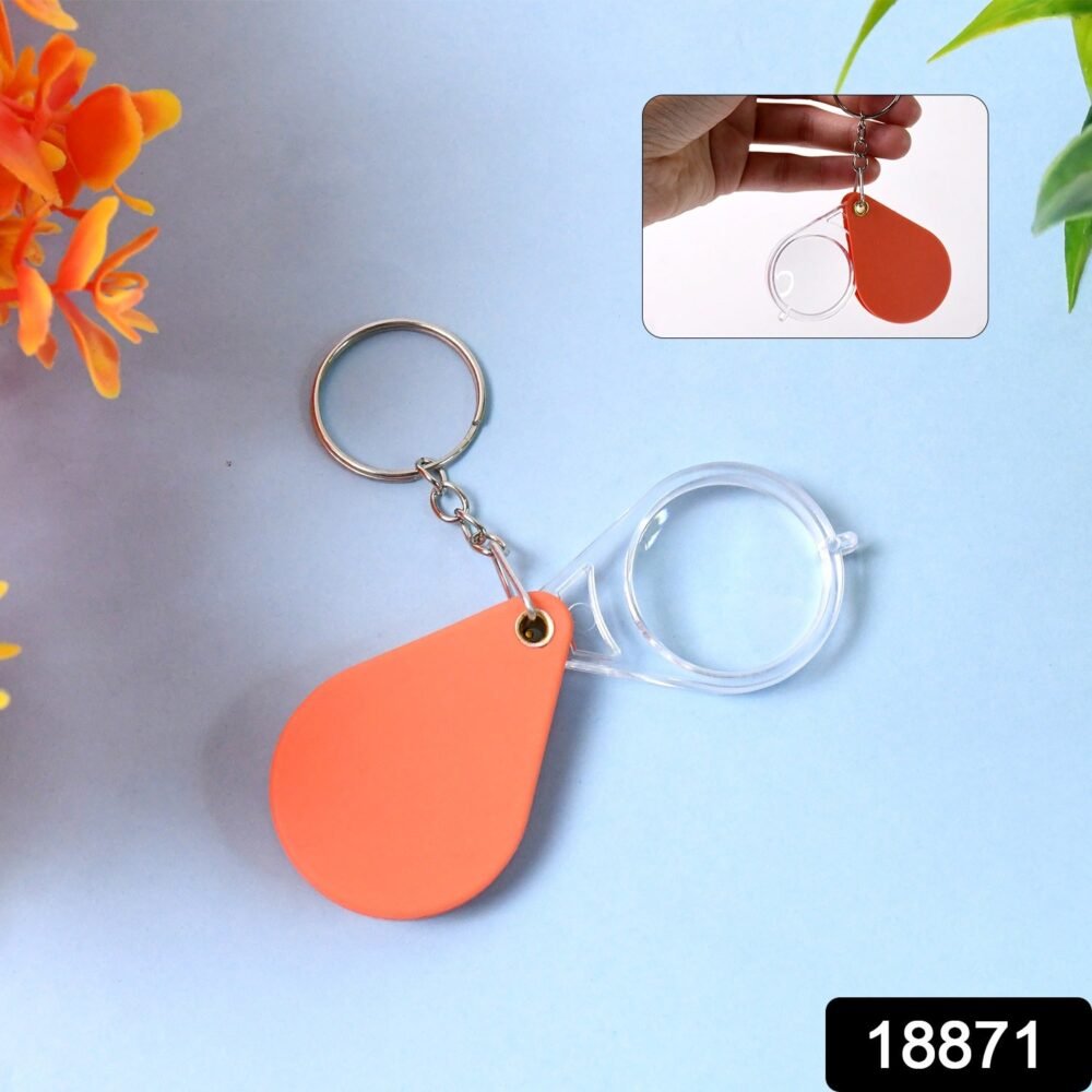 6418871.jpg Folding Magnifier Keychain – Portable Mini Pocket Magnifying Glass