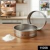 65411058-150Pc-SSchalnisize7-8-Av-Sv.jpg Stainless Steel Atta Chalni Sieve Set – Fine Mesh 2 Pc