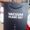 Stainless Steel Vacuum Flask Set – Keeps Drinks Hot & Cold 12h