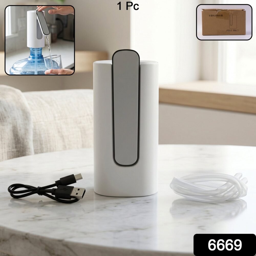 Foldable Electric Water Dispenser Pump – USB Rechargeable & Convenient