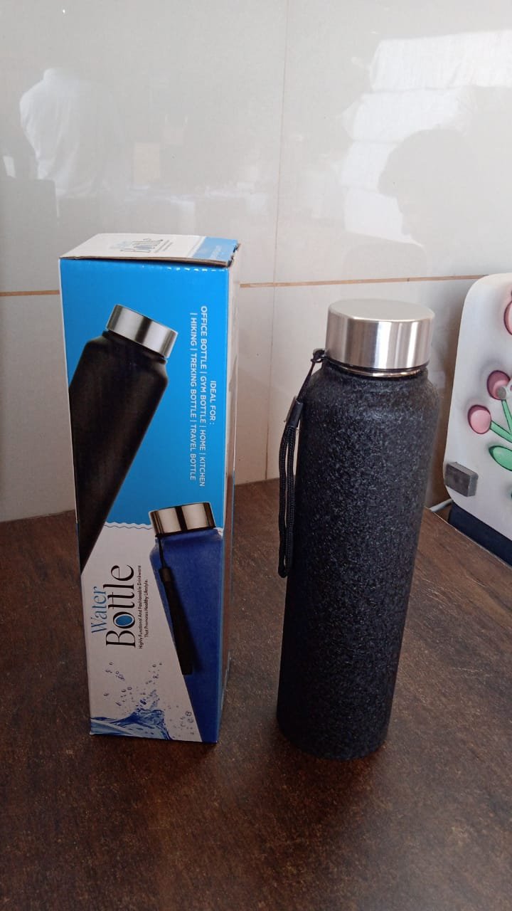Stainless Steel Vacuum Insulated Water Bottle – 1L Hot & Cold