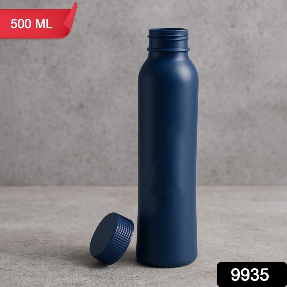 Reusable Water Bottle 500ML – Leak-Proof Screw Cap with Matte Finish