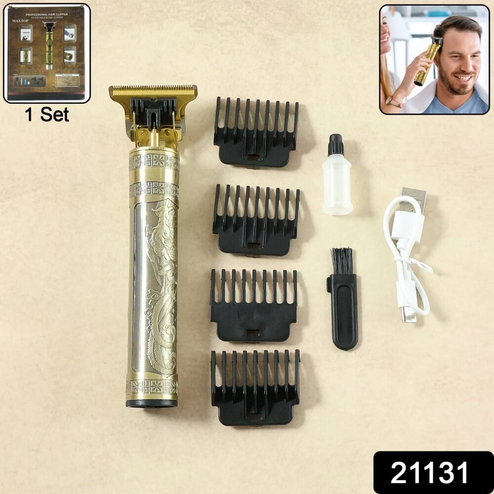 Electric Hair Trimmer – Precision Blade with Multi Comb Attachments