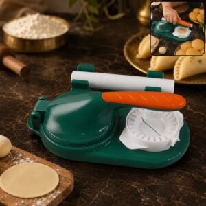 Mini Puri & Dumpling Press – Compact 22cm Dough Shaping Tool