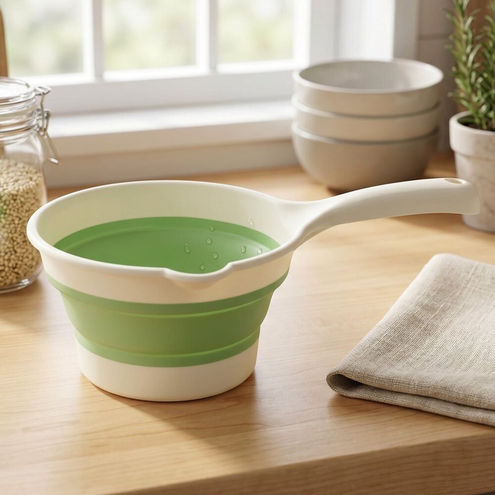 Foldable Water Dipper – Space-Saving, Easy Pouring & Versatile