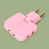 Foldable Wall Plug Adapter – 3-in-1 Compact Travel Socket | Tetherix