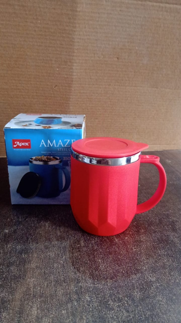 79445bf2-eea5-4b23-8076-b19fef19a7fe.jpg Insulated Mug 350ml – Stainless Steel Hot & Cold Coffee Tumbler