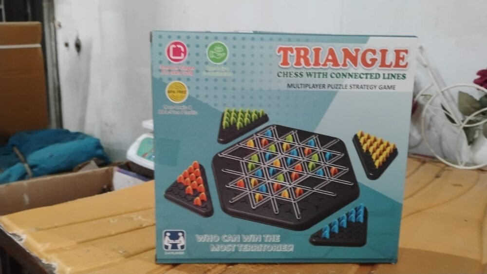 80d7a7d0-9767-463e-b0de-e412c2cb21b0.jpg Triangle Color Matching Puzzle Board Game – Boost Logic & Fun