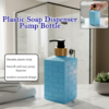 Plastic Soap Dispenser – Leak-Resistant & Refillable Pump Bottle
