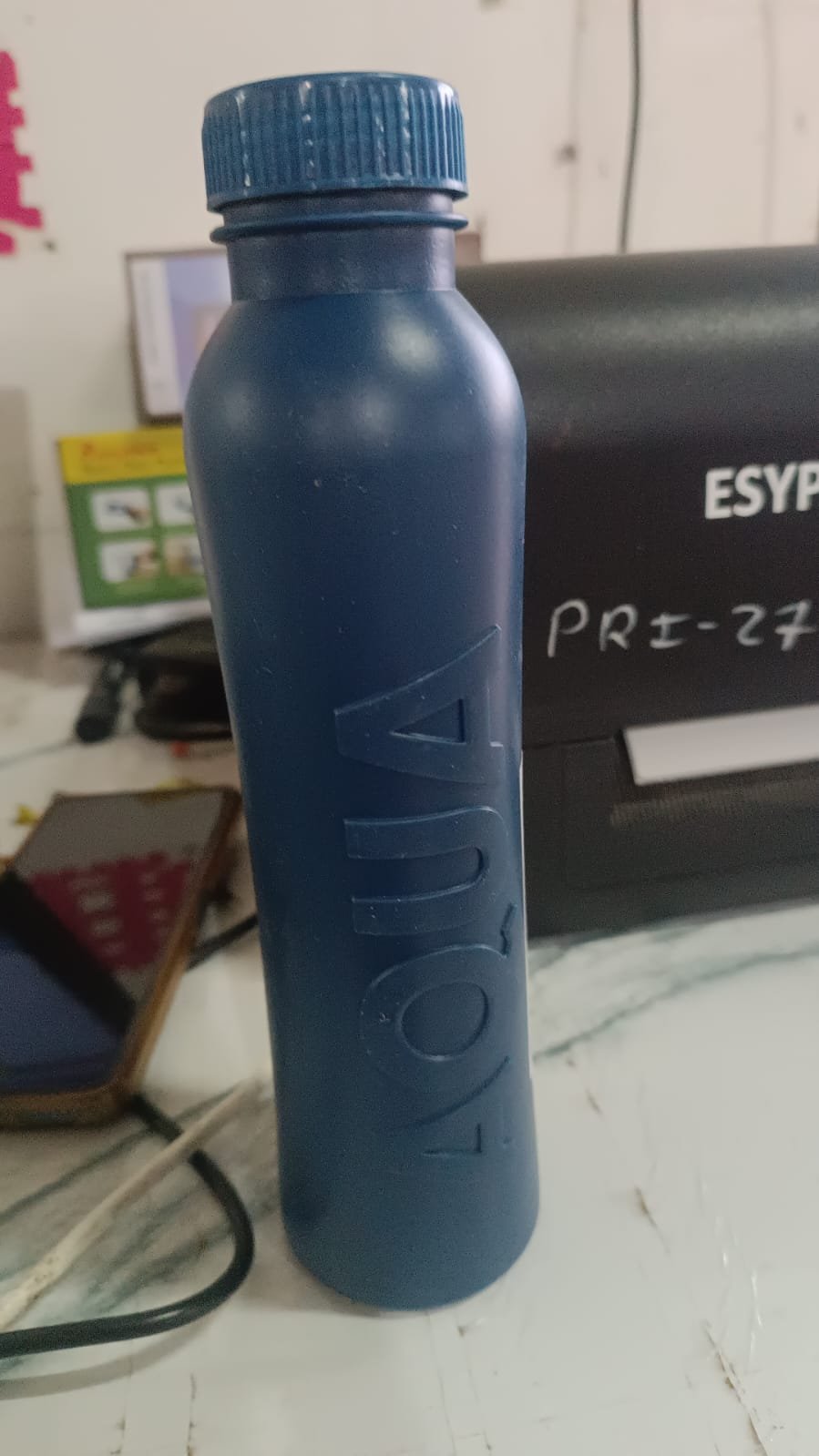 Reusable Water Bottle 500ML – Leak-Proof Screw Cap with Matte Finish