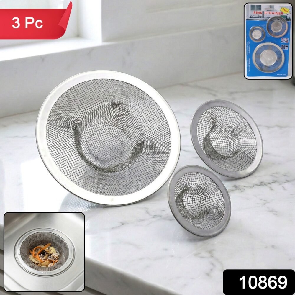 89e9f292-13d7-46bd-ac5a-3d37b3040047.jpg Stainless Steel Sink Drain Strainer Set – Prevents Clogs & Odors