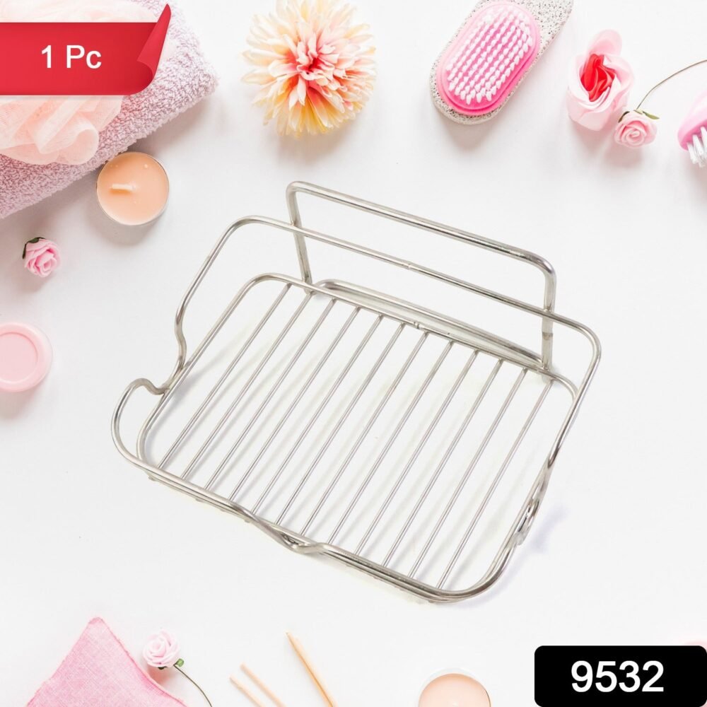 Stainless Steel Soap Holder – Fast Drain & Rust Resistant