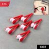 Portable Eyeglass Lens Cleaner Tool – 6 Pc Double-Sided Microfiber