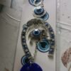 Evil Eye Hanging with Elephant & Horseshoe – Protective Wind Chime