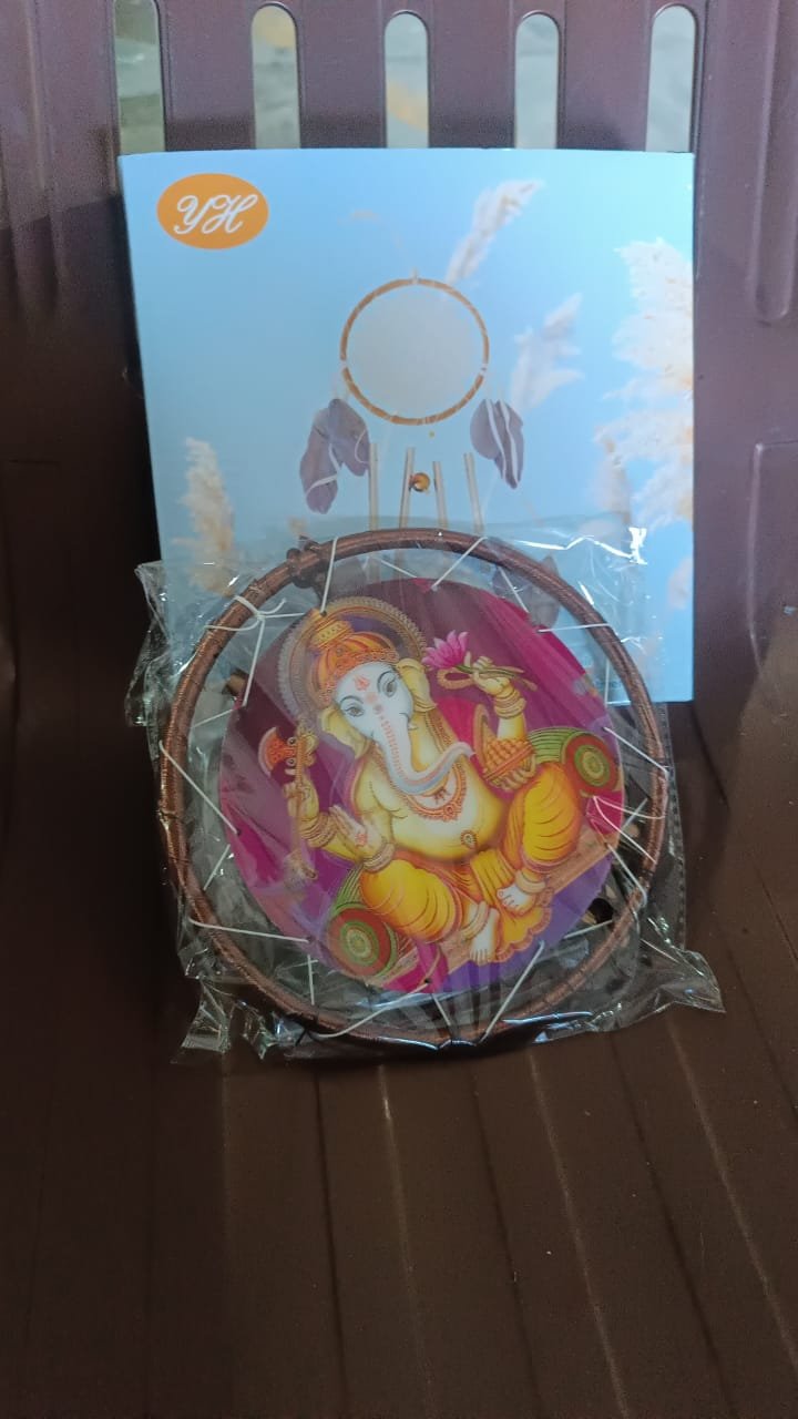 Lord Ganesh Wind Chimes – Soothing Outdoor Garden Decor