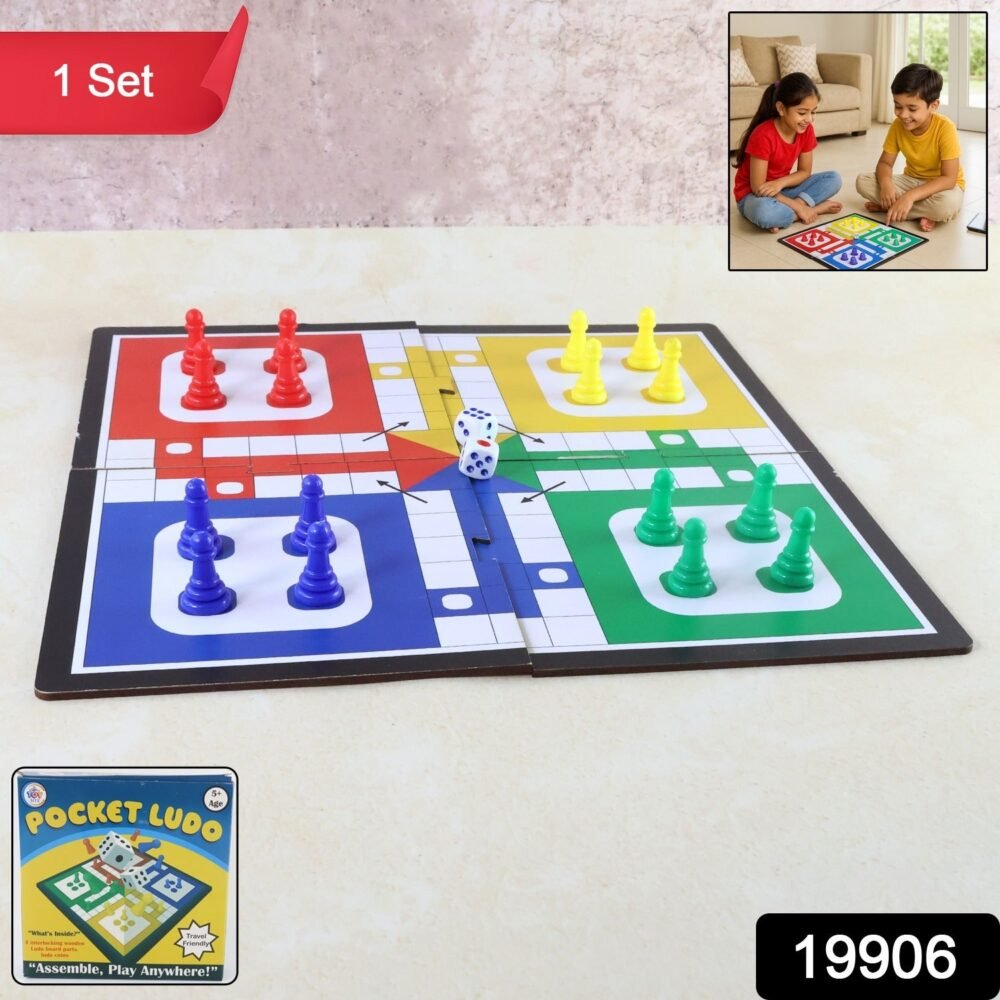 970cd33c-d720-4190-8c52-7fe237369bbe.jpg Pocket Ludo Game – Foldable Travel Board Set for Kids & Family