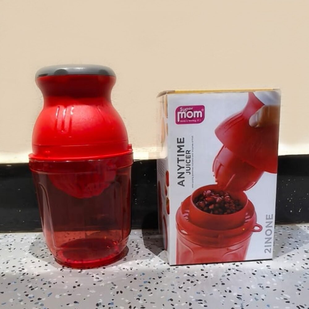Manual Juicer – Portable Supermom Handheld for Fresh Juice