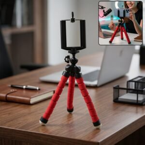 9814-01-no-sku_b1115cb2-0e70-420d-b92d-be75164ea35a.jpg Mini Flexible Tripod - Portable Phone Stand & Content Creator Tool