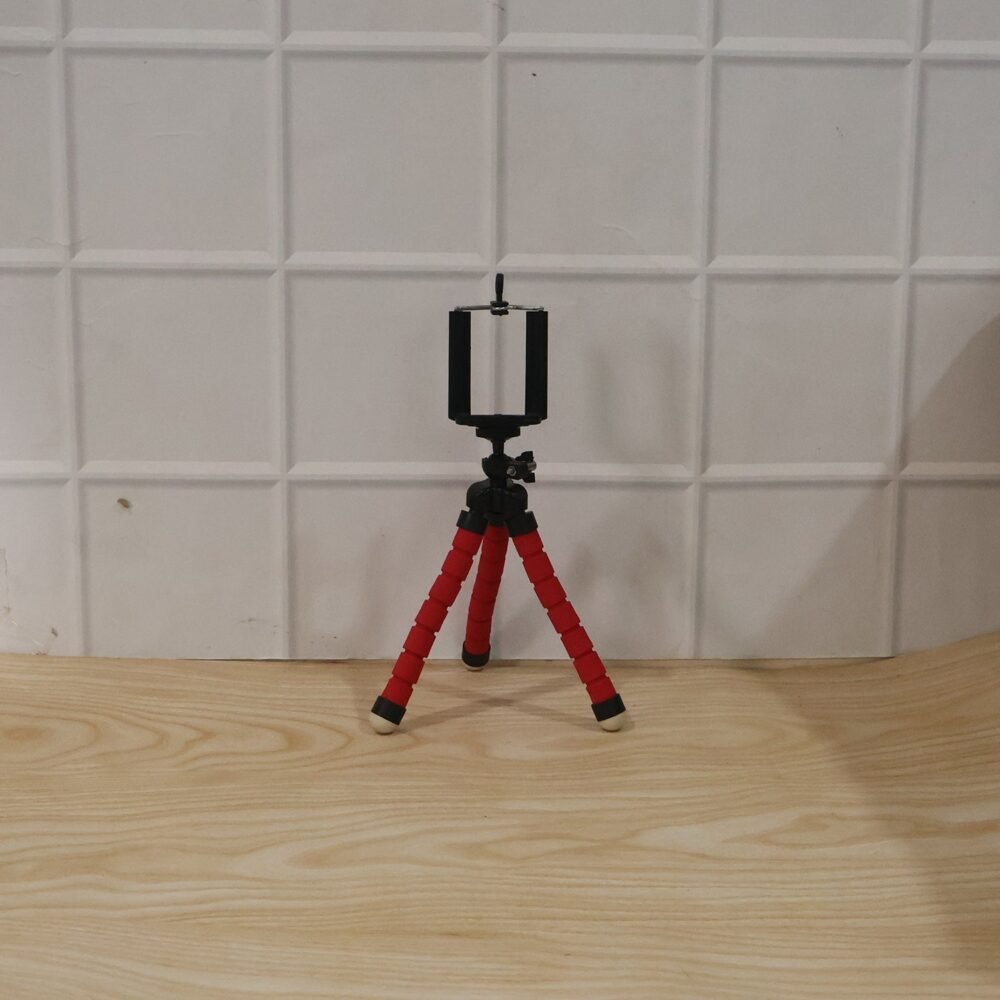 9814-09-live_3441e873-f24f-4849-9e77-560d66eb157e.jpg Mini Flexible Tripod - Portable Phone Stand & Content Creator Tool