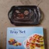 Serving Tray Set – Multicolor Mix Sizes, Lightweight & Stylish