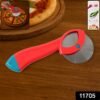 Stainless Steel Pizza Cutter – Ergonomic Grip & Sharp Rotary Blade