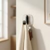AdhesiveRoundWallHooks-03.jpg Multipurpose Self Adhesive Wall Hook – Strong & Waterproof for Easy Home Organization
