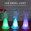 LED Angel Decorative Lights – Multicolor Battery Operated Set