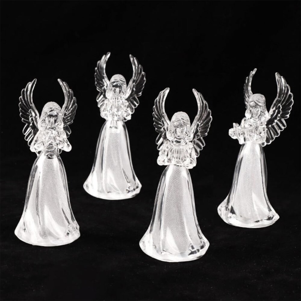 LED Angel Decorative Lights – Multicolor Battery Operated Set